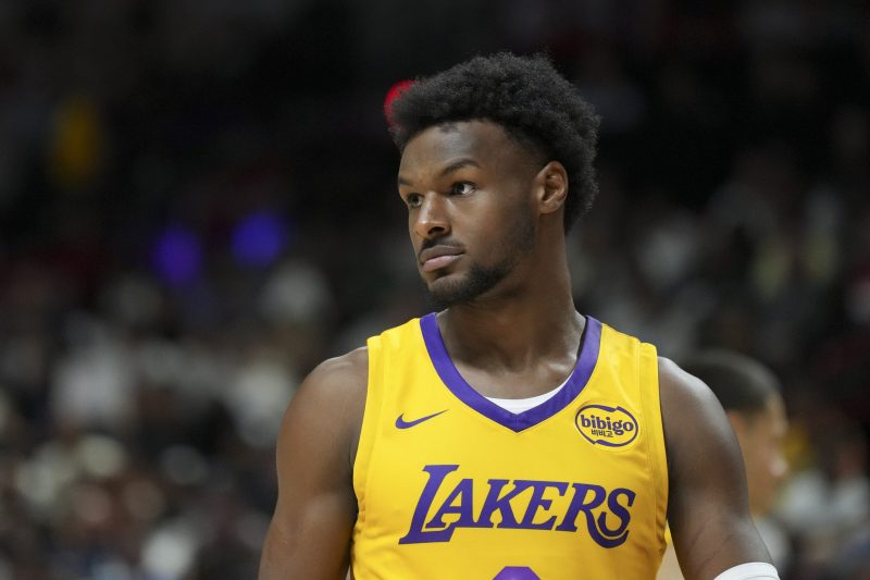 How did Bronny James do in Lakers’ Summer League game vs. Celtics?