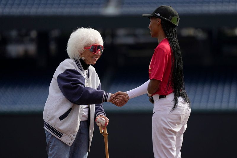 Women’s baseball league tryouts link generations